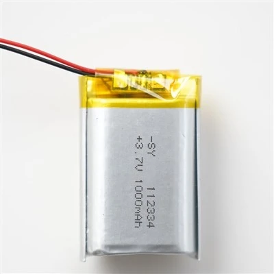 लिथियम आयन पॉलिमर बैटरी 3.7 V 1000mah